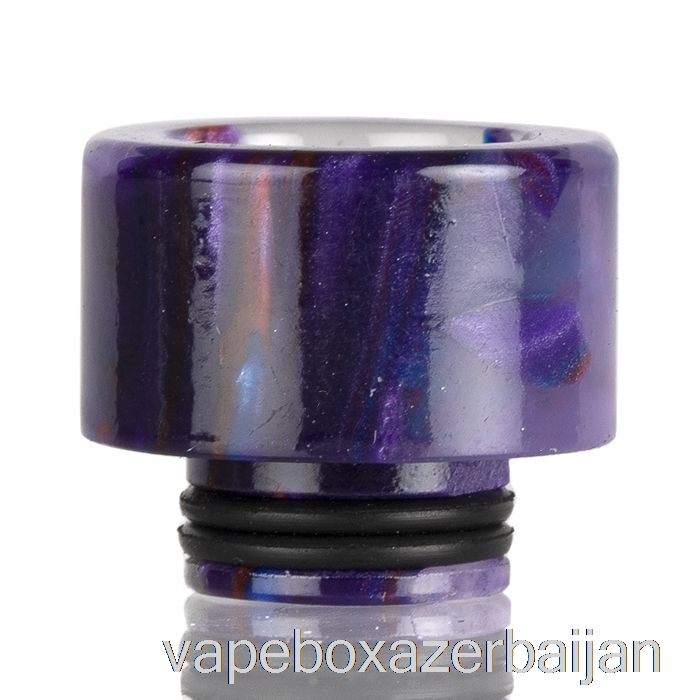 Vape Baku 510 Widebore Resin Drip Tip Purple Red